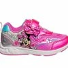 Wholesale 🌟 Girls' Disney Toddler & Little Kid CH88808C Minnie Mouse Light-Up 👟 Sneakers Fuchsia ⭐