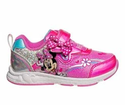 Wholesale 🌟 Girls' Disney Toddler & Little Kid CH88808C Minnie Mouse Light-Up 👟 Sneakers Fuchsia ⭐