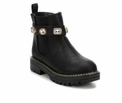 Outlet ✨ Girls' MIA Little Kid & Big Kid Lucaa 🥾 Boots Black 😍 -GIRLS' BOOTS Shop 2 101