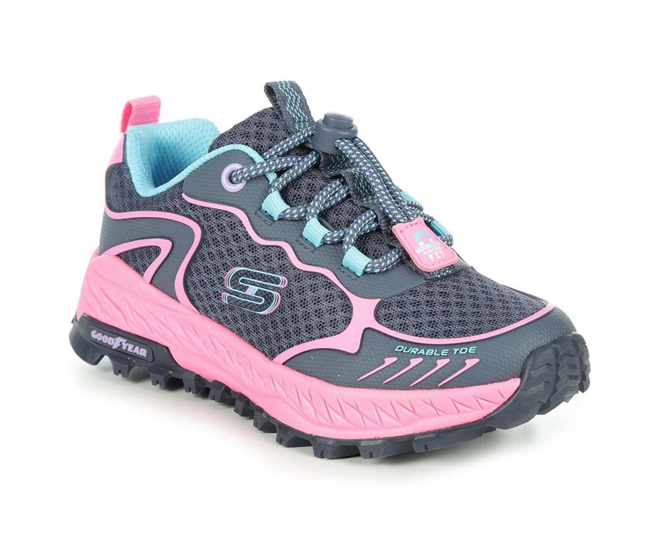 Flash Sale ๐งจ Girls' Skechers Little Kid & Big Kid Fuse Tread Hiking ๐ Shoes Charcoal/Pink ๐ 3 Flash Sale ๐งจ Girls' Skechers Little Kid & Big Kid Fuse Tread Hiking ๐ Shoes Charcoal/Pink ๐ - Image 3