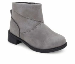 Buy 🔔 Girls' OshKosh B'gosh Toddler & Little Kid Flip 🥾 Boots Grey ⌛ -GIRLS' BOOTS Shop 2 116