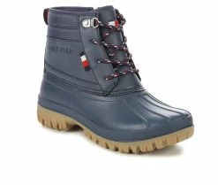 Discount ✨ Girls' Tommy Hilfiger Big Kid Danni Duck Rain 🥾 Boots Navy/Navy 🎁 -GIRLS' BOOTS Shop 2 140