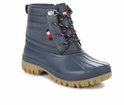 Promo ⭐ Girls' Tommy Hilfiger Little Kid Danni Duck Rain 🥾 Boots Navy/Navy 🔥 -GIRLS' BOOTS Shop 2 144