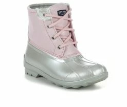 Flash Sale ✨ Girls' Sperry Toddler & Little Kid Port Duck 🥾 Boots Pink Camo 🥰 -GIRLS' BOOTS Shop 2 147