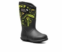 Promo 😍 Girls' Bogs Footwear Toddler & Little Kid York Spooky Rain 🥾 Boots Black Multi ⭐ -GIRLS' BOOTS Shop 2 164