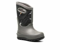 Best Pirce 😍 Kids' Bogs Footwear Little Kid & Big Kid Neo Classic Spooky Rain 🥾 Boots Grey Multi 🥰 -GIRLS' BOOTS Shop 2 166