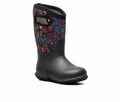 Coupon 👍 Girls' Bogs Footwear Toddler & Little Kid York Wild Garden Rain 🥾 Boots Black Multi 🎉 -GIRLS' BOOTS Shop 2 167