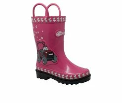 Cheapest 🛒 Kids' Case IH Toddler 3D Fern Farmall Rain 🥾 Boots Pink/Black 🥰 -GIRLS' BOOTS Shop 2 173