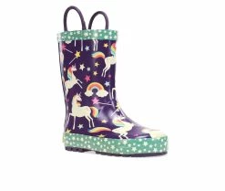 Outlet 😉 Girls' Western Chief Toddler & Little Kid Unicorn Dreams Rain 🥾 Boots Purple 🧨 -GIRLS' BOOTS Shop 2 180