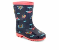 Budget ❤️ Girls' Carters Toddler & Little Kid Rain 🥾 Boots Navy 😀 -GIRLS' BOOTS Shop 2 183
