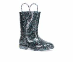 Best deal 🎁 Girls' Western Chief Toddler Glitter Rain 🥾 Boots Multi 🌟 -GIRLS' BOOTS Shop 2 192