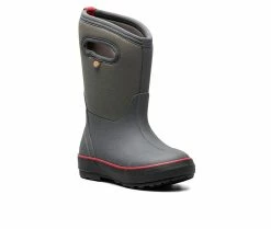 Promo ✔️ Kids' Bogs Footwear Toddler & Little Kid Classic II Stripe 🥾 Boots Dark Grey ⌛ -GIRLS' BOOTS Shop 2 207