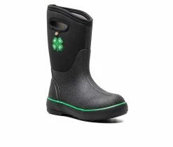 Cheapest 🌟 Kids' Bogs Footwear Toddler & Little Kid Classic II Clovers 🥾 Boots Black 🌟 -GIRLS' BOOTS Shop 2 208