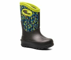 Outlet 😀 Kids' Bogs Footwear Little Kid & Big Kid Classic Digital Maze Rain 🥾 Boots Black Multi 🥰 -GIRLS' BOOTS Shop 2 216