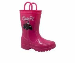 Cheapest 😍 Girls' Case IH Toddler PVC Light-Up Rain 🥾 Boots Pink ✨ -GIRLS' BOOTS Shop 2 217