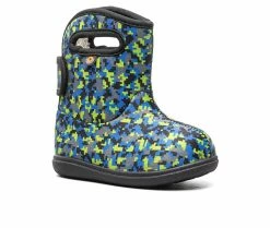 Best reviews of 🧨 Girls' Bogs Footwear Toddler Little Textures Rain 🥾 Boots Black Multi ⭐ -GIRLS' BOOTS Shop 2 222
