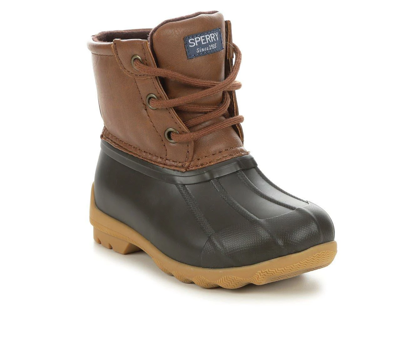 Best Pirce ✨ Kids' Sperry Toddler & Little Kid Port Rain 🥾 Boots Brown 😀 3 Best Pirce ✨ Kids' Sperry Toddler & Little Kid Port Rain 🥾 Boots Brown 😀 - Image 3
