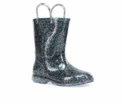 New 🥰 Girls' Western Chief Little Kid Glitter Rain 🥾 Boots Multi 😉 -GIRLS' BOOTS Shop 2 231