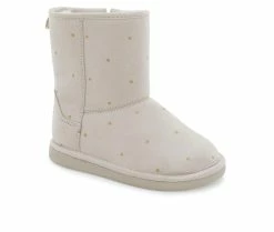 Budget ⌛ Girls' OshKosh B'gosh Infant & Toddler & Little Kid Ember Winter 🥾 Boots Beige Dots ✔️ -GIRLS' BOOTS Shop 2 249