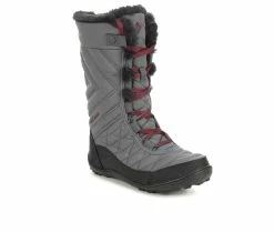 Best Sale ✔️ Girls' Columbia Little Kid & Big Kid Minx Omni-Heat Winter 🥾 Boots Graphit/Plum 🌟 -GIRLS' BOOTS Shop 2 250