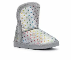 Promo ❤️ Girls' Olivia Miller Little Kid & Big Kid Melanny Winter 🥾 Boots Silver 🛒 -GIRLS' BOOTS Shop 2 293