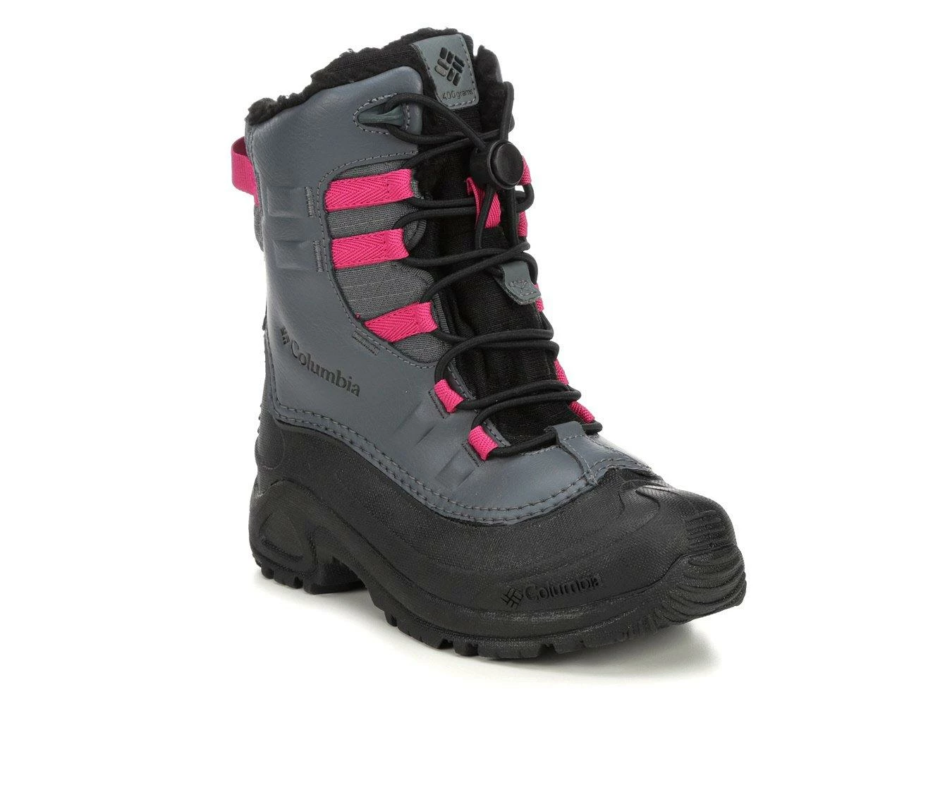Coupon 🌟 Girls' Columbia Little Kid & Big Kid Bugaboot Celsius Winter 🥾 Boots Graphit/Fuchsia 🤩 3 Coupon 🌟 Girls' Columbia Little Kid & Big Kid Bugaboot Celsius Winter 🥾 Boots Graphit/Fuchsia 🤩 - Image 3