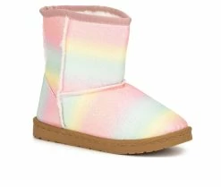 Flash Sale 😉 Girls' Olivia Miller Little Kid & Big Kid Silvana Winter 🥾 Boots Rainbow 🌟 -GIRLS' BOOTS Shop 2 301