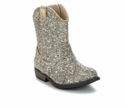 Best reviews of ⌛ Girls' Self Esteem Toddler Tessa Cowboy 🥾 Boots Champagne 👍 -GIRLS' BOOTS Shop 2 323