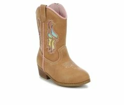 Best reviews of ⭐ Girls' Y-Not Toddler Dottie Cowboy 🥾 Boots Brown/Pink 🌟 -GIRLS' BOOTS Shop 2 325