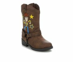 Flash Sale ✔️ Kids' Disney Toddler & Little Kid Toy Story 4 Western Cowboy 🥾 Boots Brown ❤️ -GIRLS' BOOTS Shop 2 330