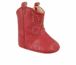 Hot Sale 😍 Kids' Baby Deer Infant Miller Crib 👟 Shoes Red 😀 -GIRLS' BOOTS Shop 2 344