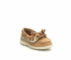 Best deal 💯 Kids' Sperry Toddler & Little Kid Shoresider Jr 🥿 Boat Shoes Linen/Oat 😍 -GIRLS' BOOTS Shop 2 367