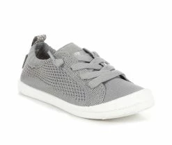 Brand new 🥰 Girls' Roxy Little Kid & Big Kid RG Bayshore Closed Knit 👟 Sneakers Grey 🤩 -GIRLS' BOOTS Shop 2 372