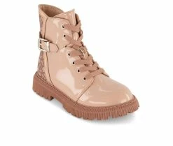 Coupon 😉 Girls' DKNY Little Kid & Big Kid Ava Trio Lace Up 🥾 Boots Taupe ✨ -GIRLS' BOOTS Shop 2 40