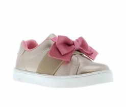 Discount 🎁 Girls' Oomphies Toddler & Little Kid Lily Slip On 👟 Sneakers Gold ⌛ -GIRLS' BOOTS Shop 2 411