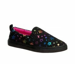 Top 10 ⭐ Girls' Nanette Lepore Little Kid & Big Kid Slip-On Canvas 👟 Sneakers Black 👏 -GIRLS' BOOTS Shop 2 425