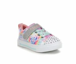 Budget 💯 Girls' Skechers Toddler Twinkle Sparks Stormy Bright Light-Up 👟 Sneakers Pink/Multi 🧨 -GIRLS' BOOTS Shop 2 437