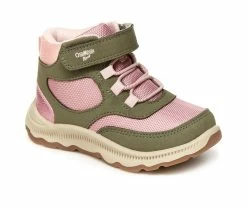 Best deal ❤️ Girls' OshKosh B'gosh Infant & Toddler & Little Kid Adak Lace-Up 🥾 Boots Olive 🎁 -GIRLS' BOOTS Shop 2 45