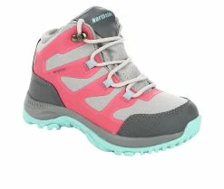 Top 10 👏 Girls' Northside Little Kid & Big Kid Hargrove Mid Waterproof 🥾 Boots Fuchsia/Gray 🌟 -GIRLS' BOOTS Shop 2 46