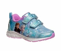 Hot Sale 😉 Girls' Disney Toddler & Little Kid CH87842C Frozen II Light-Up 👟 Sneakers Blue 👍 -GIRLS' BOOTS Shop 2 472