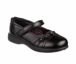 Brand new ⌛ Girls' Petalia Toddler & Little Kid & Big Kid Floral School 👟 Shoes Black ⌛ -GIRLS' BOOTS Shop 2 495