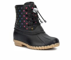 Best deal 😍 Girls' Olivia Miller Little Kid & Big Kid Josephine Duck 🥾 Boots Black 🔔 -GIRLS' BOOTS Shop 2 51