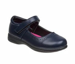 Best Pirce 🥰 Girls' Petalia Toddler & Little Kid & Big Kid School 👟 Shoes Navy 🔥 -GIRLS' BOOTS Shop 2 517