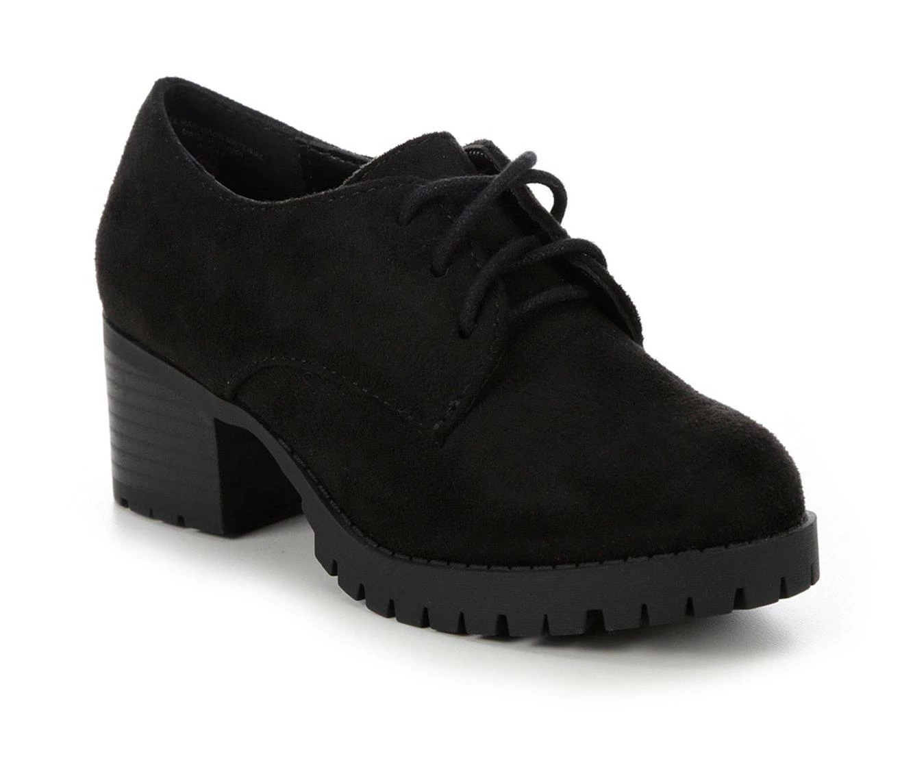 Best deal 🤩 Girls' Unr8ed Little Kid & Big Kid Avery Heeled Oxfords Black 😍 3 Best deal 🤩 Girls' Unr8ed Little Kid & Big Kid Avery Heeled Oxfords Black 😍 - Image 3