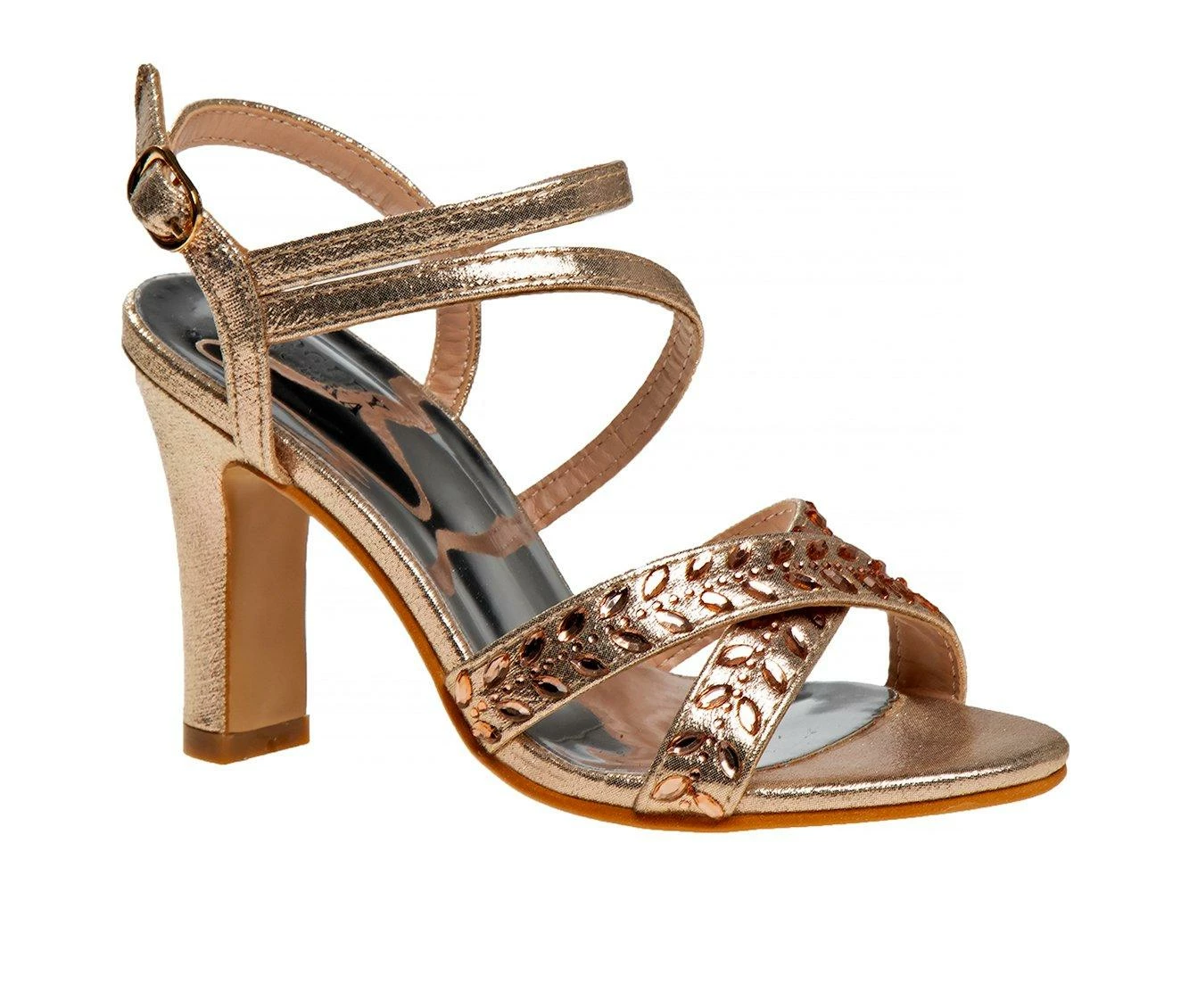 New ✨ Girls' Badgley Mischka Little Kid & Big Kid 👗 Dress 👠 Heels Rose Gold 👏 3 New ✨ Girls' Badgley Mischka Little Kid & Big Kid 👗 Dress 👠 Heels Rose Gold 👏 - Image 3