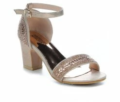 Deals 🛒 Girls' Badgley Mischka Little Kid & Big Kid Nora Special Occasion 👟 Shoes Rose Gold 😀 -GIRLS' BOOTS Shop 2 557