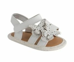 New 👏 Girls' Baby Deer Infant Sally 🩴 Sandals White 🔥 -GIRLS' BOOTS Shop 2 562