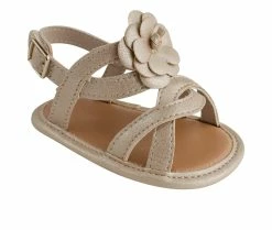 Buy ✨ Girls' Baby Deer Infant Kingsley 🩴 Sandals Champagne 🔥 -GIRLS' BOOTS Shop 2 600