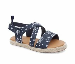 Outlet ⌛ Girls' OshKosh B'gosh Toddler & Little Kid Petal 🩴 Sandals Navy ❤️ -GIRLS' BOOTS Shop 2 619