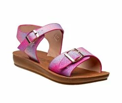 Outlet ✔️ Girls' Nanette Lepore Toddler Double Buckle Wedge 🩴 Sandals Multi 🔔 -GIRLS' BOOTS Shop 2 625